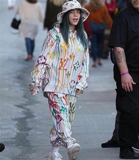 billie eilish louis vuitton shirt white|Billie Eilish street wear.